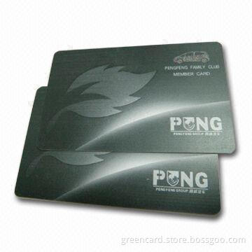 0.76/0.84mm PVC Magnetic Card, Used for Club, Insurance Agent, Market, and Hospital